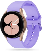 Samsung FD9589046926433-4 Galaxy watch7 okosóra szíj - lila szilikon szíj kép