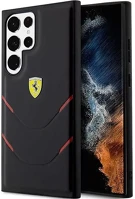 Samsung FEHCS23LPBAK Ferrari hot stamp lines  galaxy s23 ultra hátlap tok, fekete kép
