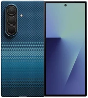 Samsung FMFOLD7 Pitaka ultra slim  galaxy z fold 7 hátlap tok, aramid, magsafe, moonrise kép