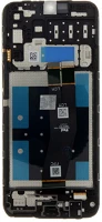 Samsung GH81-23541A A145 galaxy a14 4g kompatibilis lcd kijelző + érintő, kerettel, fekete kép