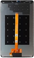 Samsung GH81-24180A Galaxy tab a9 wifi lcd modul kerettel, oem jellegű, fekete ( x110 ) kép