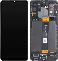 Samsung GH82-25122A Galaxy a32 5g kompatibilis lcd modul kerettel, oem jellegű, fekete kép