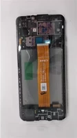 Samsung GH82-26485A Galaxy a12 nacho (a127) kompatibilis lcd modul kerettel, oem jellegű, fekete kép