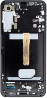 Samsung GH82-27500E galaxy s22 plus kompatibilis lcd kijelző + érintő, kerettel, grafit, sm kép