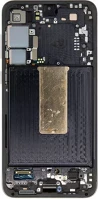 Samsung GH82-30477A S916 galaxy s23+ kompatibilis lcd kijelző + érintő, kerettel, fekete kép