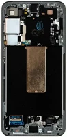 Samsung GH82-30477E S916 galaxy s23+ kompatibilis lcd kijelző + érintő, kerettel, szürke kép