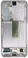Samsung GH82-30481D S911 galaxy s23 kompatibilis lcd kijelző + érintő, kerettel, lila kép