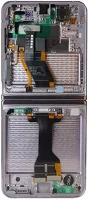 Samsung GH82-31828C F731 galaxy z flip 5 5g gyári lcd kijelző kerettel, lila (service pack) kép