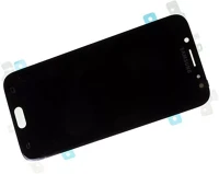 Samsung GH97-20738A, GH97-20880A J530 galaxy j5 2017 kompatibilis lcd modul, oem jellegű, fekete kép