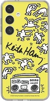 Samsung GP-TOS926SBBYW-B-IT Galaxy s24+ keith haring dance gyári tok, sárga kép