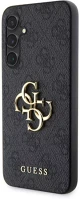 Samsung GUHCS23FE4GMGGR Guess pu 4g metal logo  galaxy s23 fe hátlap tok, szürke kép