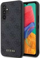 Samsung GUHCS23FEG4GFGR Guess metal gold logo galaxy s23 fe tok, szürke kép