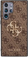 Samsung GUHCS23L4GMGBR Guess 4g metal  galaxy s23 ultra szilikon tok, barna kép