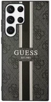 Samsung GUHCS23LP4RPSK Guess 4g printed stripe  galaxy s23 ultra szilikon tok, fekete kép
