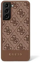 Samsung GUHCS23MG4GLBR Guess 4g stripe  galaxy s23+ szilikon tok, barna kép