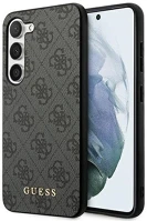 Samsung GUHCS23SG4GFGR Guess 4g metal gold  galaxy s23 szilikon tok, szürke kép