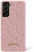 Samsung GUHCS23SHGGSHP Guess glitter script  galaxy s23 szilikon tok, rózsaszín kép