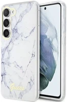 Samsung GUHCS23SPCUMAH Guess marble galaxy s23 hátlap tok , fehér kép