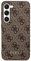 Samsung GUHCS24MG4GFBR Guess 4g metal gold  galaxy s24+ szilikon tok, barna kép