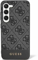 Samsung GUHCS24MG4GLGR Guess 4g stripe  galaxy s24+ szilikon tok, fekete kép