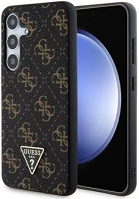 Samsung GUHCS24SPG4GPK Guess 4g triangle  galaxy s24 hátlap tok, fekete kép