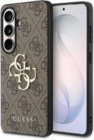 Samsung GUHCS26M4GMGBR Guess pu 4g metal logo galaxy s26 plus tok, barna kép
