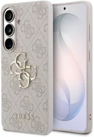 Samsung GUHCS26M4GMGPI Guess pu 4g metal logo  galaxy s26 plus tok, rózsaszín kép