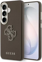 Samsung GUHCS26S5PS4RGGW Guess grained big 4g metal logo galaxy s26 tok, barna kép