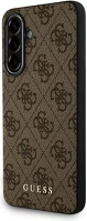 Samsung GUHCSA36G4GFBR Guess 4g metal gold logo  galaxy a36 hátlap tok, barna kép