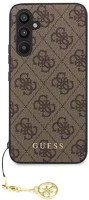 Samsung GUHCSA54GF4GBR Guess 4g charms  galaxy a54 5g szilikon tok, barna kép