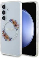 Samsung GUHMS24SHFWFCT Guess iml flowers wreath s24 tok, átlátszó kép