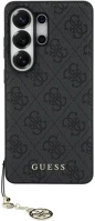 Samsung GUHMS26LGF4GGR Guess 4g classic logo charm galaxy s26 ultra mágneses tok, magsafe, fekete kép