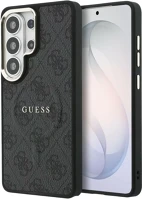 Samsung GUHMS26LP4MSEGCK Guess 4g embossed ring galaxy s26 ultra mágneses tok, magsafe, fekete kép