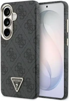 Samsung GUHMS26SP4GTDGMK Guess 4g triangle logo  galaxy s26 mágneses tok, magsafe, fekete kép