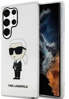 Samsung KLHCS23LHNIKTCT Karl lagerfeld ikonik  galaxy s23 ultra, szilikon tok, átlátszó kép
