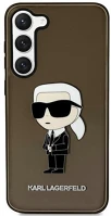 Samsung KLHCS23SHNIKTCK Karl lagerfeld ikonik  galaxy s23 szilikon tok, fekete kép