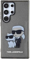 Samsung KLHCS24LHNKCTGK Karl lagerfeld glitter karl&choupette  galaxy s24 ultra tok, fekete kép