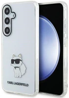 Samsung KLHCS24MHNCHTCT Karl lagerfeld iml choupette  galaxy s24+ tok, átlátszó kép
