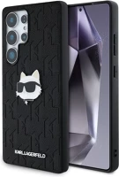 Samsung KLHCS25LPGKLCHPK Karl lagerfeld leather monogram pin logo choupette head kép
