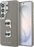 Samsung KLHCS26LPSFDHPOG Karl lagerfeld saffiano double heads metal galaxy s26 ultra tok, ezüst kép