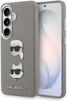 Samsung KLHCS26SPSFDHPOG Karl lagerfeld saffiano double heads metal galaxy s26 tok, ezüst kép