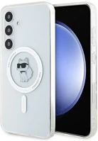 Samsung KLHMS24MHFCCNOT Karl lagerfeld iml choupette s24+ magsafe tok, átlátszó kép