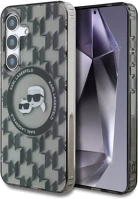 Samsung KLHMS25SHMCKMHK Karl lagerfeld button karl & choupette heads on kl pattern galaxy s25 magsafe kép