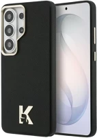Samsung KLHMS26L5PGFKHGK Karl lagerfeld k metal logo  galaxy s26 ultra mágneses tok, magsafe, fekete kép