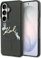 Samsung KLHMS26S5HKSCAK Karl lagerfeld iml kc script  galaxy s26 mágneses tok, magsafe, fekete kép