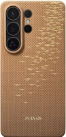 Samsung KS2606U Pitaka edge galaxy s26 ultra hátlap tok, aramid, magsafe, golden glint kép