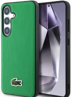 Samsung LCHMS25SPVCN Lacoste iconic petit pique woven logo  galaxy s25 magsafe tok, zöld kép