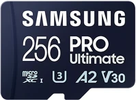 Samsung MB-MY256SA/WW pro ultimate, class10, r200/w130, adapter, 256gb) kép