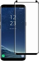 Samsung MC01728 Samsung s9 g960 üvegfólia-  fekete full glue üvegfólia (ráhajlik az kép
