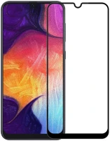 Samsung MC01823 Galaxy a50 üvegfólia- fekete tokbarát slim 3d üvegfólia kép